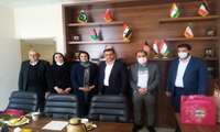 نشست مدیر بین الملل دانشگاه با رئیس و معاون موسسه الآفاق لبنان